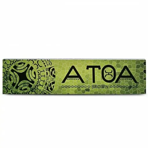 Picture of Slim brown rolling paper x 25 - Atoa