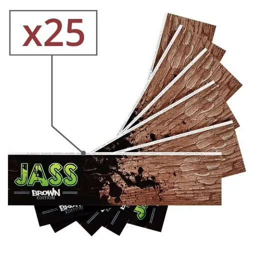 Picture of Rolling Paper Jass Slim Brown x25 - Jass