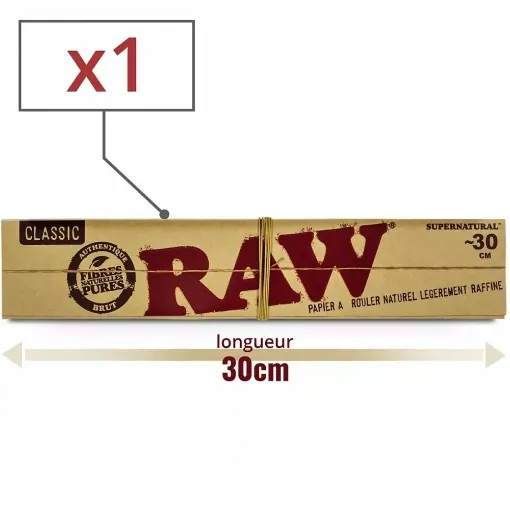 Picture of Raw Mega Long Rolling Paper x1 - RAW