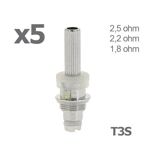 Picture of T3s atomizer 1.8 ohm for clearomizer x 5 - Smoking