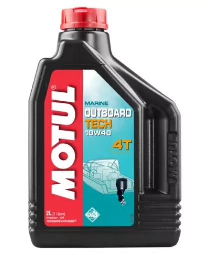 Picture of Boat motor oil - outboard - 4 Stroke - 10w40 - Motul