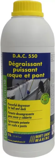 Picture of D.A.C. 550 - Concentrated degreaser for hull and deck very dirty - 5L - Matt Chem