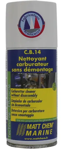 Picture of C.B 14 - Carburettor cleaner without disassembly - 150ml - Matt Chem