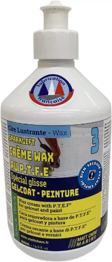 Picture of Sparklift - Wax cream titanium based P.T.E.F for gelcoat and paint - 500ml - Matt Chem