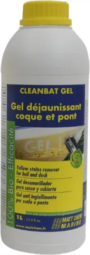 Picture of Cleanbat Gel - Yellow stains remover for gelcoat and paint - 5L - Matt Chem