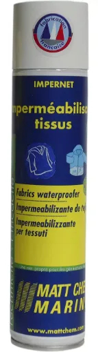 Picture of Impernet - Textiles waterproofer : jackets, oilskins and caps - 300ml - Matt Chem