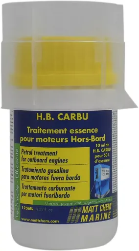 Picture of H.B. Carbu - Petrol treatement for out - board engine - 125ml - Matt Chem