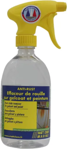 Picture of Anti Rust - Rust stains remover for gelcoat and paint - 500ml - Matt Chem - 500ml