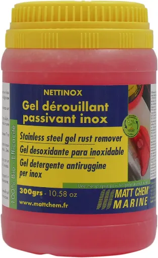 Picture of Nettinox - Stainless steel cleaner rust remover - 250ml - Matt Chem