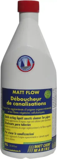 Picture of Matt Flow - Acid cleaner for pipes - 1L - Matt Chem