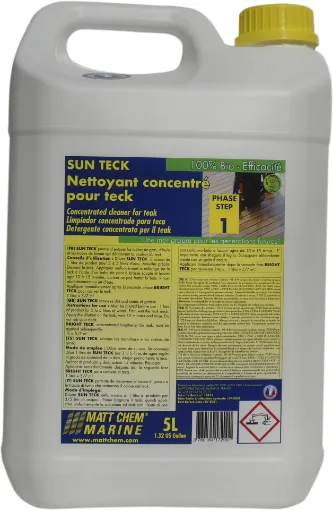 Picture of Sun Teck - Concentrated cleaner for teak - 5L - Matt Chem