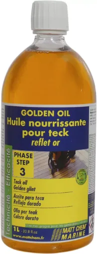 Picture of Golden Oil - Teak oil golden glint - 5L - Matt Chem