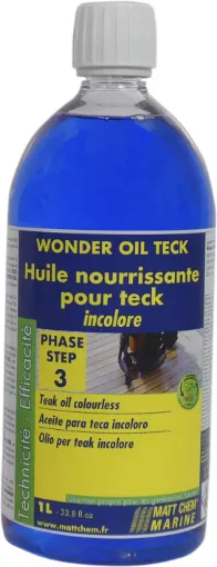 Picture of Wonder Oil Teck - Teak oil - colorless - 5L - Matt Chem