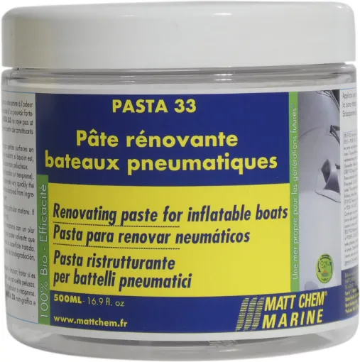 Picture of Pasta 33 - Renovating paste for inflatable boats - 500ml - Matt Chem