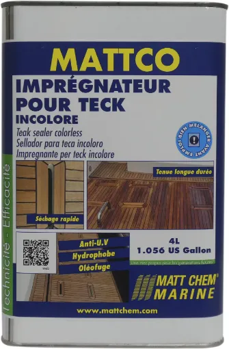 Picture of Mattco Incolore - Teak sealer - inclore - 4L - Matt Chem