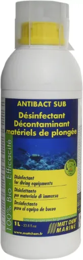 Picture of Antibact Sub - Treatment for diving equipment - 1L - Matt Chem