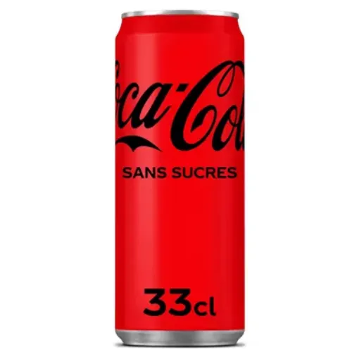 Picture of Coca - Cola Zero sugar - slim can 330ml x 24 - Coca - Cola