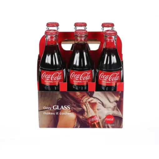 Picture of Coca - Cola original taste glass bottle - 250ml x 12 - Coca - Cola