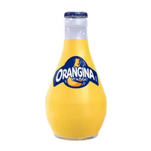 Picture of Orangina yellow glass bottle - 250ml x 24 - Orangina