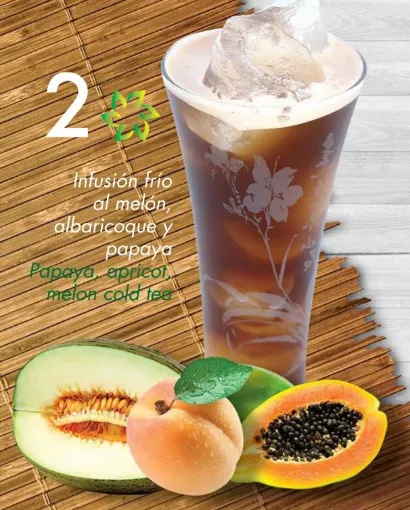 Picture of Infusion with melon, apricot and papaya - 30 single doses - Antica Tradizione