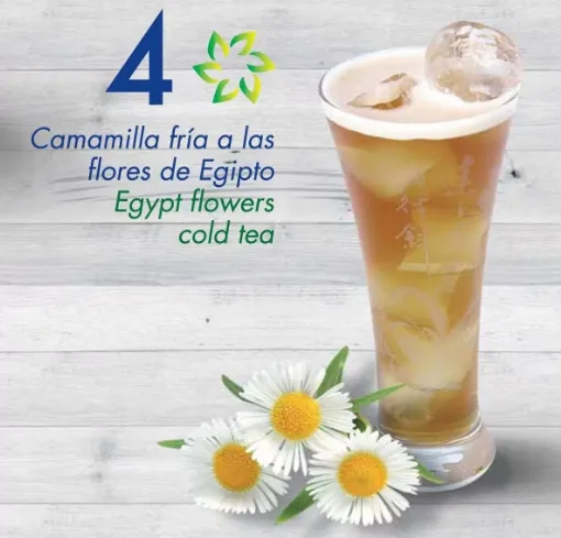 Picture of Camamilla with the flowers of egypt tea - 30 single doses - Antica Tradizione