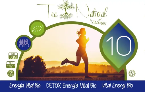 Picture of Detox vital energy bio - 1 - tin - 30 pyramids - Antica Tradizione