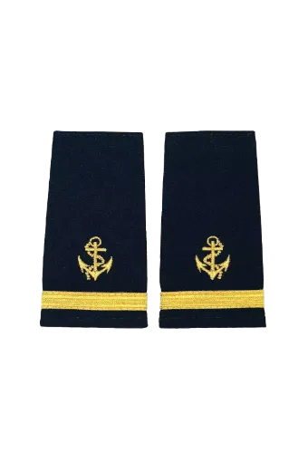 Picture of Deckhand epaulet gold one stripe - Liquid Yacht Wear