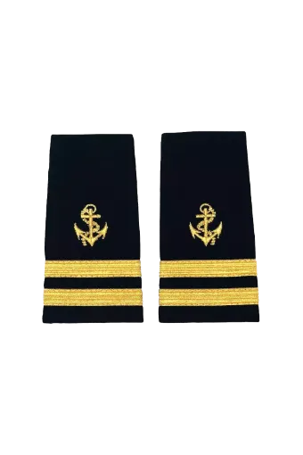 Picture of Bosun epaulet gold two stripes - Liquid Yacht Wear