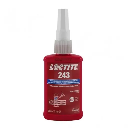 Picture of Medium strength thread lock 243 - 50ml - Loctite