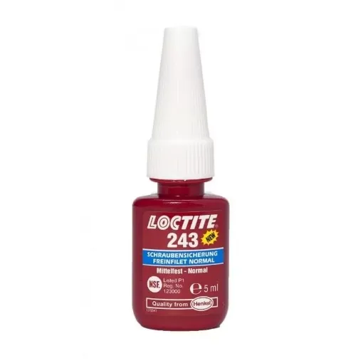 Picture of Medium strength thread locker 243 - 5ml - Loctite