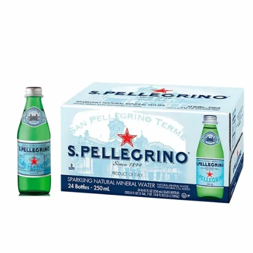 Picture of San Pellegrino - sparkling - VP - 250ml x 24 (Glass)