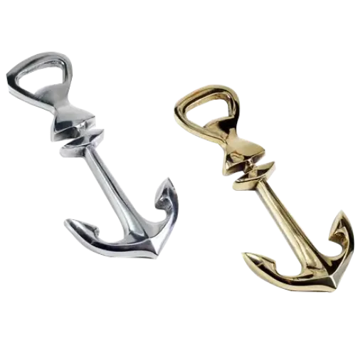 Picture of Anchor bottle opener - Aluminium - Nauticalgifts