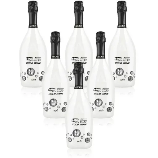 Picture of 9.5 Cold Wine White Brut Astoria - 750ml x 6 - Astoria