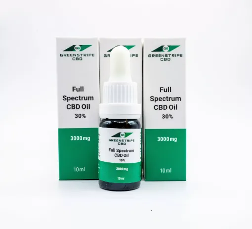 Picture of 10% Full Spectrum CBD Oil Bundle - 3 x 10ml - GreenStripe CBD