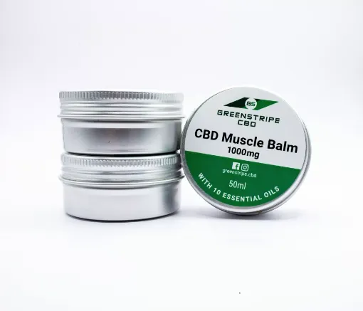 Picture of 1000mg CBD Muscle Balm Bundle - 3 x 50ml - GreenStripe CBD