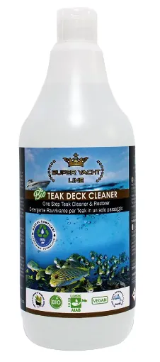 Picture of Bio Teak Deck Cleaner - One Step Teak Cleaner and Degreaser - 1L - Super Yacht Line