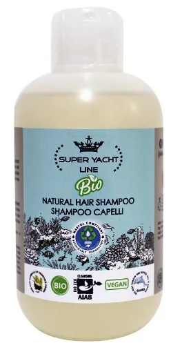 Picture of Bio Natural Hair Shampoo - Orange Blossom and Calendula - 300ml - Super Yacht Line