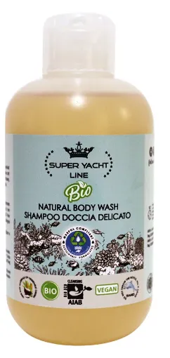 Picture of Bio Natural Body Wash - Ylang Ylang and Jasmin - 300ml - Super Yacht Line