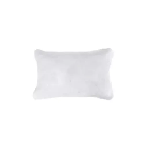 Picture of Faux fur cushion cover - White - 30x50cm - Maison Prélonge