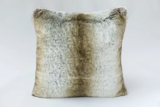 Picture of Faux fur cushion cover - Monaco - 45x45cm - Maison Prélonge