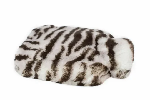 Picture of Hot water bottle - 0,8L - White tiger - Maison Prélonge