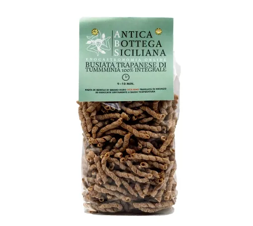 Picture of Busiata Trapani short with 100% full tumminia flour - 500g - Antica Bottega Siciliana