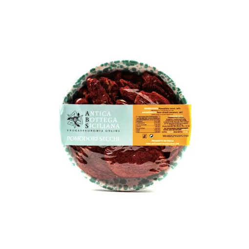 Picture of Ceramic cup with dried tomato - 150g - Antica Bottega Siciliana