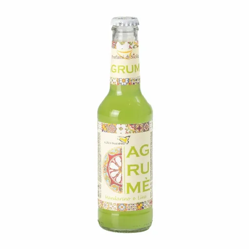 Picture of Green Tangerine And Lime - Agrume' - 275ml x 24 - Sicilian Must Drink