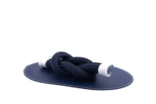 Picture of Bottle holder knote - Blue - Rope - Marricreo