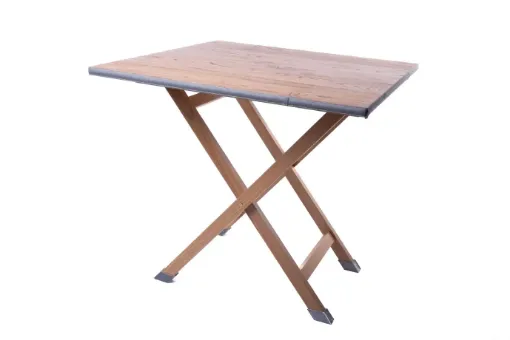 Picture of Folding square table, with case