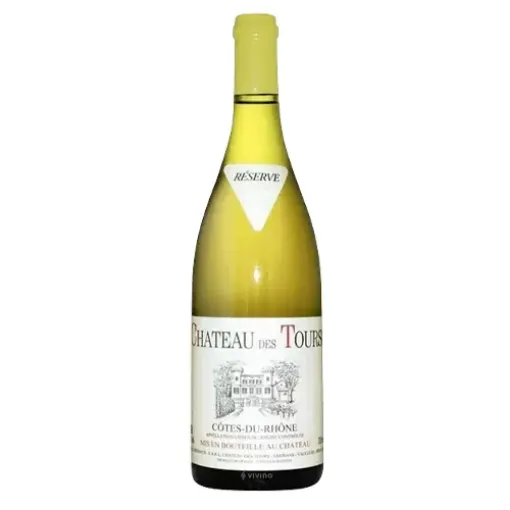 Picture of Côtes du Rhône Blanc Réserve - 2012 - 750ml - Château des Tours