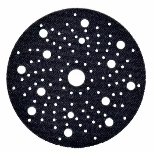 Picture of 3M hookit soft, multi - hole sanding pad. - Black - 5mm - 3M