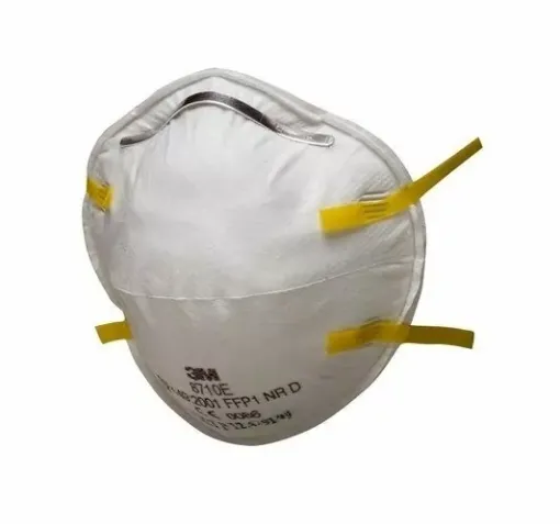 Picture of 3M 8710 ffp1 disposable respirator without valve.