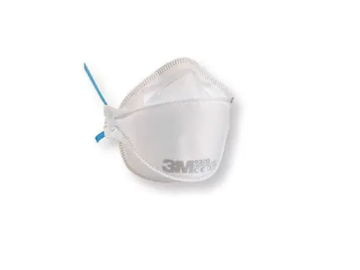 Picture of 3M 9320 ffp2 foldable respirator without valve.